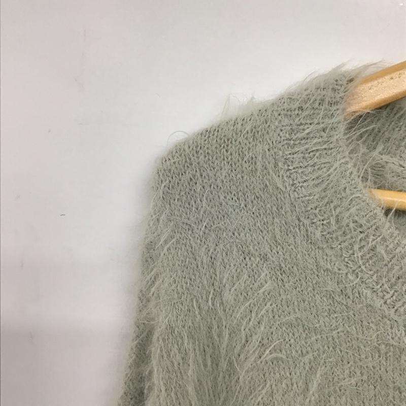 サニーレーベル Sonny Label ニット、セーター 長袖 長袖ニットカットソー クルーネック セーター FREE 無地 灰 / グレー /  レディース USED 古着 中古 10142666