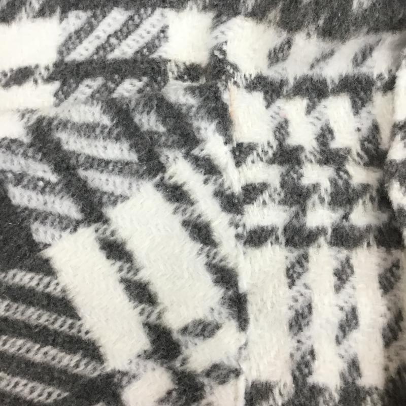 エピトミ EPTM. ジャケット、上着 ジャケット、ブレザー シャツジャケット L チェック 白 / ホワイト / X 黒 / ブラック /  メンズ USED 古着 中古 10140070