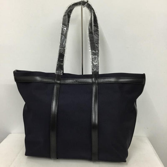 アトリエ・ド・ルメン Atelier de LUMEN トートバッグ トートバッグ VOYAGE SHOPPER BAG ロゴ、文字 紺 / ネイビー / X 黒 / ブラック /  メンズ USED 古着 中古 10145200
