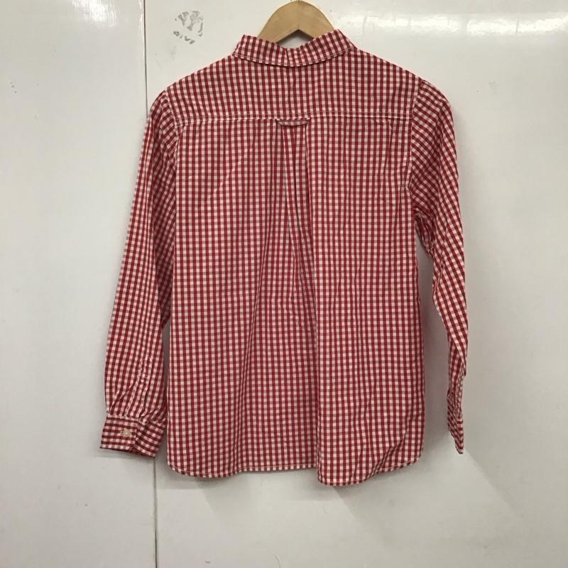 ニコアンド niko and... シャツ、ブラウス 長袖 20572200 チェック 白 / ホワイト / X 赤 / レッド /  レディース USED 古着 中古 10129157