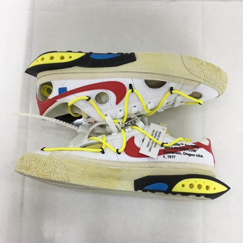 ナイキ NIKE スニーカー スニーカー DH7863 100 BLAZER LOW 77 OFF WHITE 26cm 箱有 26.0cm ロゴ、文字 マルチカラー / マルチカラー /  メンズ USED 古着 中古 10145586