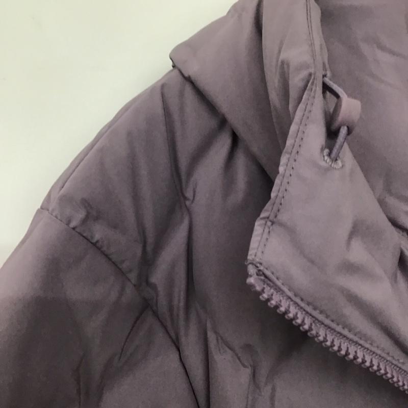 ユニクロ UNIQLO パーカー 長袖 211-469871 パフテックパーカ L 無地 紫 / パープル /  レディース USED 古着 中古 10142799