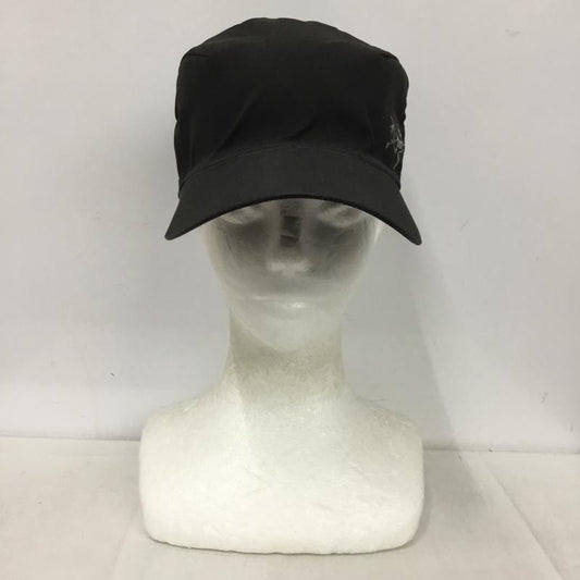 アークテリクス ARC TERYX 帽子 キャップ 17151-122701-11/19 カルバスキャップ CALVUS CAP ワンポイント 黒 / ブラック /  メンズ USED 古着 中古 10151046
