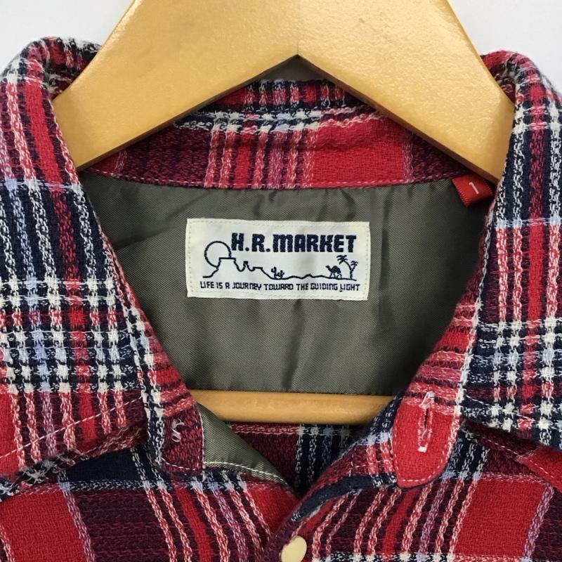 ハリウッドランチマーケット HOLLYWOOD RANCH MARKET シャツ、ブラウス 長袖 長袖シャツ カラーシャツ ポケットシャツ 長袖カットソー チェックシャツ 1 チェック マルチカラー / マルチカラー /  メンズ USED 古着 中古 10117646