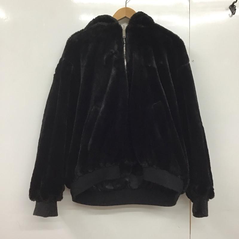 ザラ ZARA ジャケット、上着 ジャンパー、ブルゾン リバーシブル M 無地 黒 / ブラック /  レディース USED 古着 中古 10141829