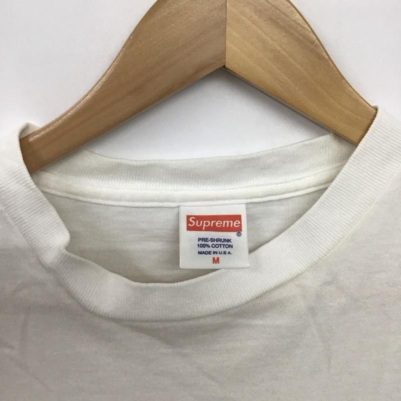 シュプリーム Supreme Tシャツ 半袖 ArabicLogoTee プリントTシャツ M ロゴ、文字 白 / ホワイト /  メンズ USED 古着 中古 10146189