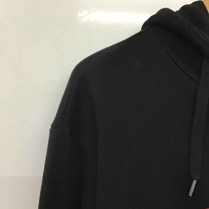 グラニフ graniph パーカー 長袖 長袖パーカー プルオーバーパーカー スウェット L プリント 黒 / ブラック /  メンズ USED 古着 中古 10145977