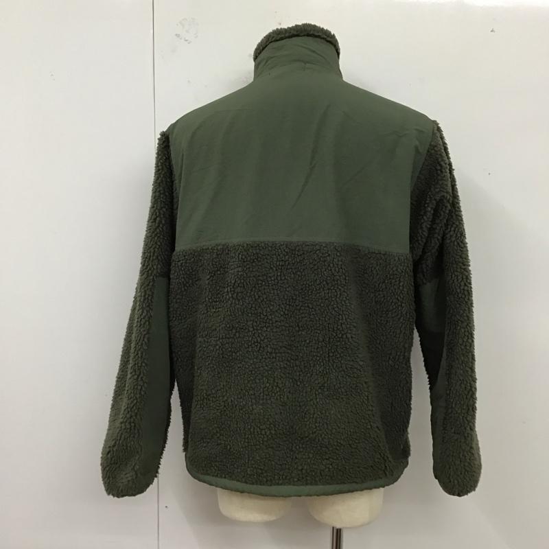 キックスシックス KIXSIX ジャケット、上着 ジャケット、ブレザー ボアジャケット フリースジャケット L ロゴ、文字 カーキ / カーキ /  メンズ USED 古着 中古 10121315