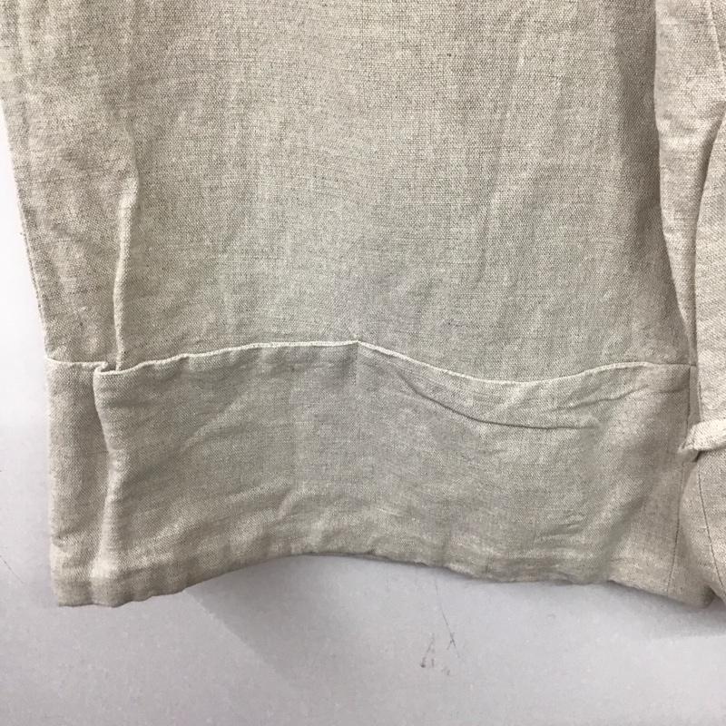 ニコアンド niko and... パンツ スラックス M 無地 アイボリー / アイボリー /  レディース USED 古着 中古 10151080