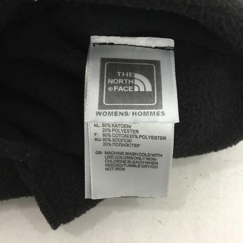 ザノースフェイス THE NORTH FACE マフラー マフラー フリースマフラー ポケット付き ロゴ、文字 黒 / ブラック /  メンズ USED 古着 中古 10143986