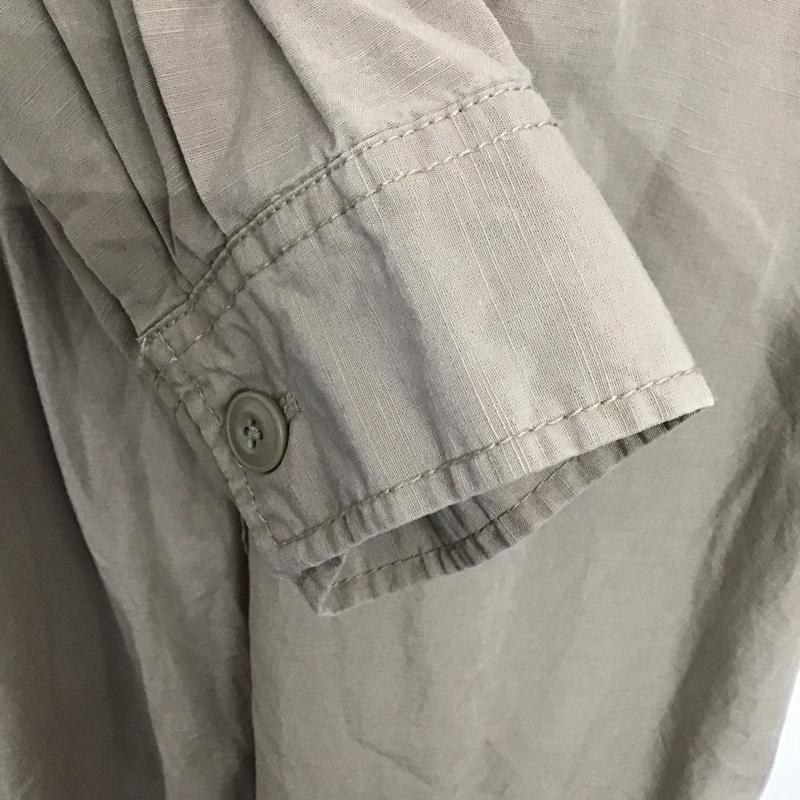 サマンサモスモス Samansa Mos2 ワンピース ロングスカート 1303845 リネン混ラグランワンピコート 長袖 FREE 無地 ベージュ / ベージュ /  レディース USED 古着 中古 10146420