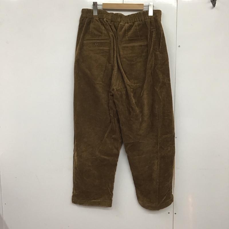 フリークスストア FREAK S STORE パンツ スラックス コーデュロイパンツ L 無地 茶 / ブラウン /  メンズ USED 古着 中古 10143351