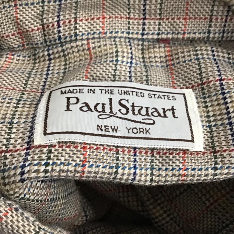 ポールスチュアート PAUL STUART シャツ、ブラウス 長袖 長袖シャツ チェックシャツ カラーシャツ L チェック マルチカラー / マルチカラー /  メンズ USED 古着 中古 10125768