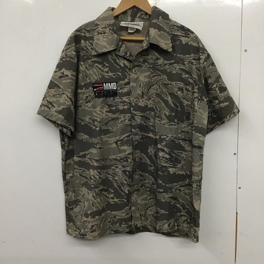 古着 USED シャツ、ブラウス 半袖 半袖シャツ プリントシャツ ポケットシャツ M カモフラージュ柄・迷彩 マルチカラー / マルチカラー /  メンズ USED 古着 中古 10133284
