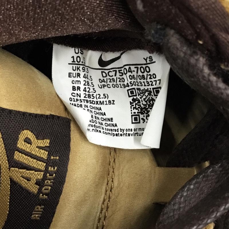 ナイキ NIKE スニーカー スニーカー DC7504 700 AIR FORCE 1 LOW RETRO SP 28.5cm 箱有 28.5cm ロゴ、文字 キャメル / キャメル / X 茶 / ブラウン /  メンズ USED 古着 中古 10106869