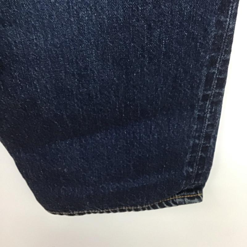 ウエアハウス WAREHOUSE パンツ デニム、ジーンズ デニムパンツ ストレートパンツ ワイドパンツ カジュアルパンツ 36 無地 インディゴ / インディゴ /  メンズ USED 古着 中古 10107005