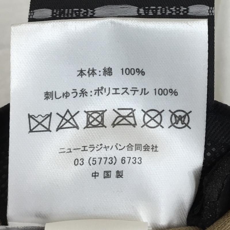 ニューエラ NEW ERA 帽子 キャップ 刺繍 茶 / ブラウン /  メンズ USED 古着 中古 10139791
