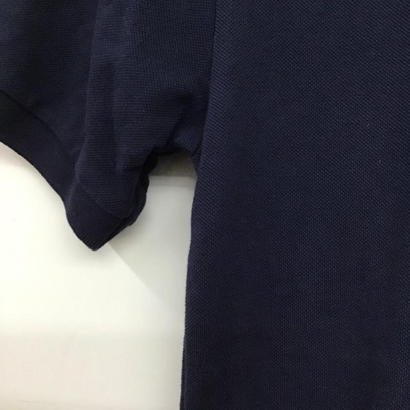 ポロバイラルフローレン Polo by RALPH LAUREN ポロシャツ 半袖 半袖ポロシャツ カラーシャツ 半袖カットソー L ロゴ、文字 紺 / ネイビー /  ボーイズ USED 古着 中古 10139314