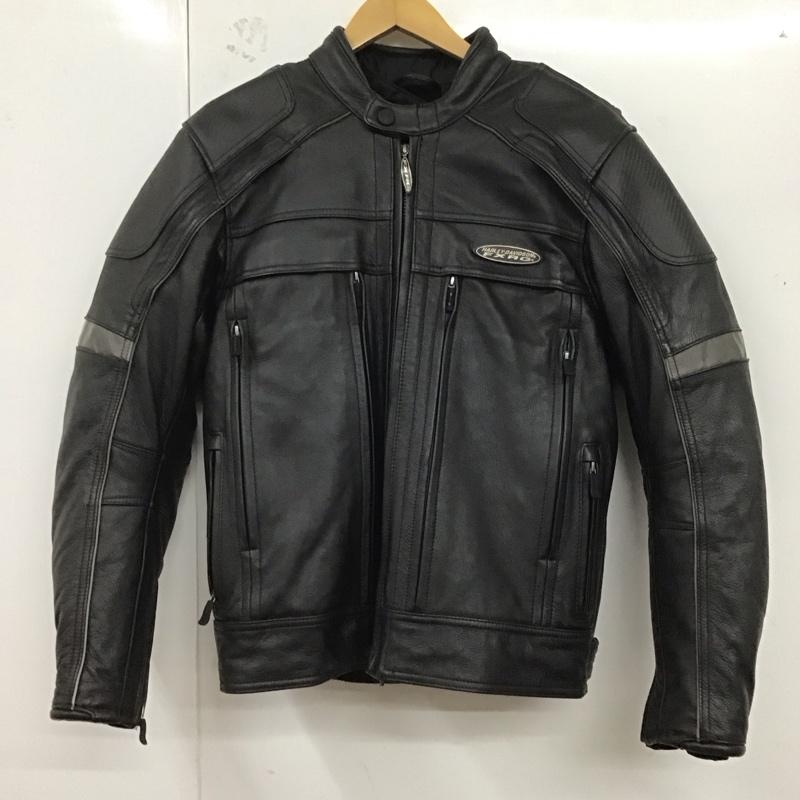 ハーレーダビッドソン Harley-Davidson ジャケット、上着 ジャンパー、ブルゾン S 無地 黒 / ブラック /  メンズ USED 古着 中古 10124530