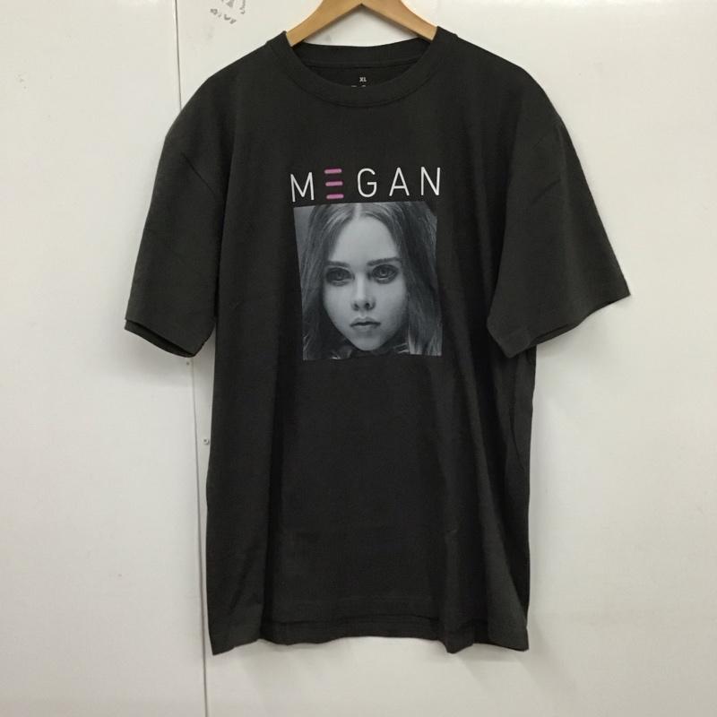 古着 USED Tシャツ 半袖 movie music M3GAN ミーガン XL プリント チャコールグレー / チャコールグレー /  メンズ USED 古着 中古 10129937