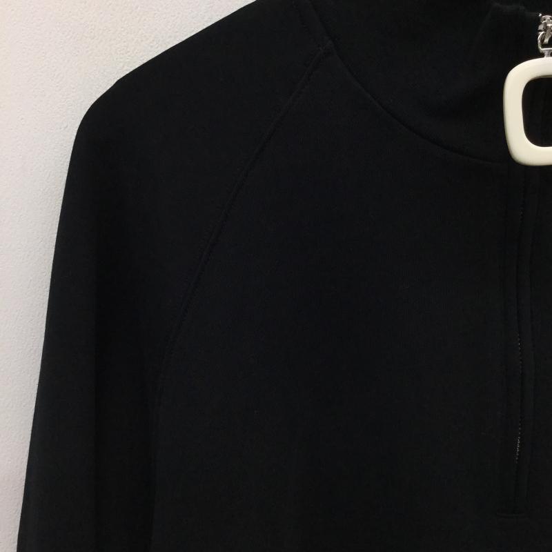 ジェイダブリュアンダーソン JWANDERSON トレーナー 長袖 POL HALF ZIP TRACK TOP　ポル ハーフジップ トラックトップ ブラック　35414045189 XL キャラクター X ロゴ、文字 黒 / ブラック /  メンズ USED 古着 中古 10124449