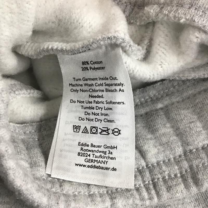 エディーバウアー Eddie Bauer パンツ ワークパンツ、ペインターパンツ スウェットパンツ ジャージ カジュアルパンツ ワイドパンツ M 無地 灰 / グレー /  メンズ USED 古着 中古 10122120