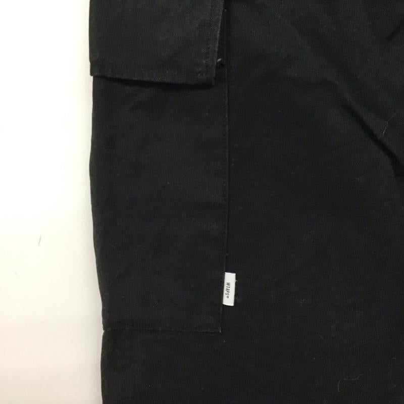 ダブルタップス WTAPS パンツ ワークパンツ、ペインターパンツ ワークパンツ ワイドパンツ カジュアルパンツ カーゴパンツ 2 ロゴ、文字 黒 / ブラック /  メンズ USED 古着 中古 10144820