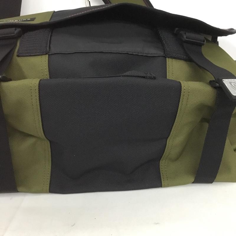 ティンバックツー TIMBUK2 メッセンジャーバッグ メッセンジャーバッグ 1108-4-6426 ショルダーバッグ クラシックメッセンジャー タグ付き ロゴ、文字 カーキ / カーキ / X 黒 / ブラック /  メンズ USED 古着 中古 10131890