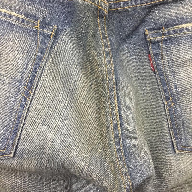 リーバイストラウスアンドコー Levi Strauss & co. パンツ デニム、ジーンズ デニムパンツ ストレートパンツ ワイドパンツ カジュアルパンツ 505 32インチ 無地 インディゴ / インディゴ /  メンズ USED 古着 中古 10110015