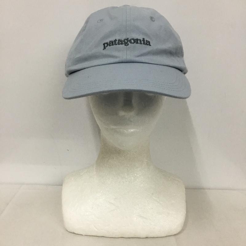 パタゴニア patagonia 帽子 キャップ ネットプラス ロゴ、文字 水色 / ライトブルー /  メンズ USED 古着 中古 10143284