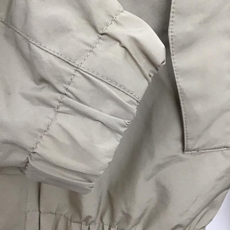 ザラ ZARA ジャケット、上着 ジャンパー、ブルゾン ジップアップジャケット ナイロンジャケット アウター S 無地 ベージュ / ベージュ /  メンズ USED 古着 中古 10130527