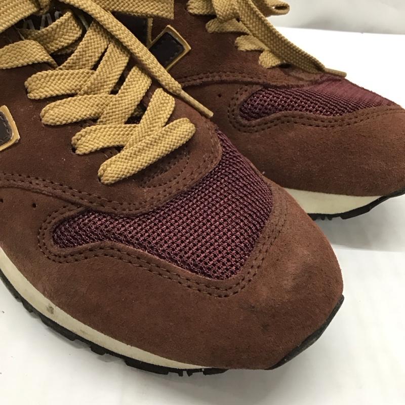 ニューバランス New Balance スニーカー スニーカー 448 6EE ロゴ、文字 えんじ / ワインレッド / X ベージュ / ベージュ /  レディース USED 古着 中古 10118867