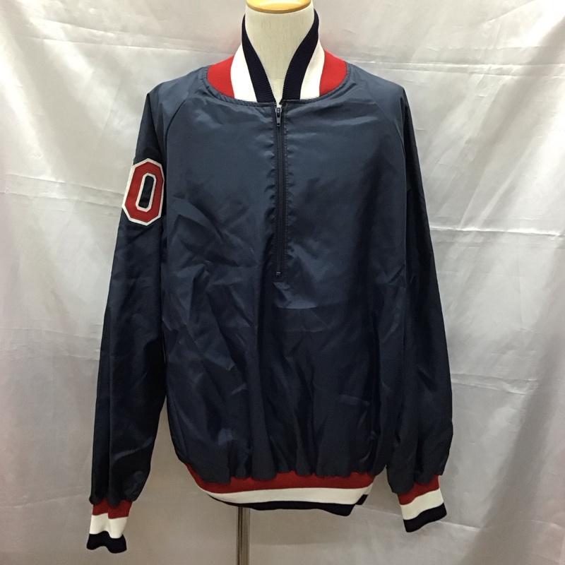 古着 USED ジャケット、上着 ジャンパー、ブルゾン ジップアップジャケット ジャンパー アウター horigs XL 無地 紺 / ネイビー /  メンズ USED 古着 中古 10111324