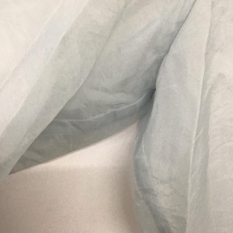 ミスティック mystic シャツ、ブラウス 長袖 長袖シャツ 無地シャツ ノーカラーシャツ FREE 無地 水色 / ライトブルー /  レディース USED 古着 中古 10142676