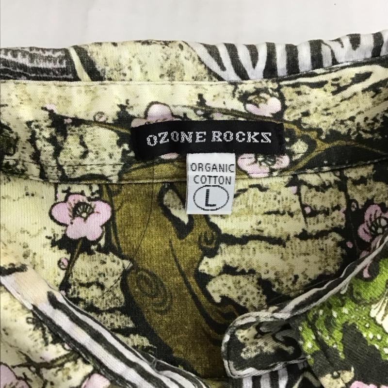 オゾン ロックス OZONE ROCKS シャツ、ブラウス 長袖 長袖シャツ カジュアルシャツ カラーシャツ 総柄シャツ L 総柄 マルチカラー / マルチカラー /  メンズ USED 古着 中古 10111632