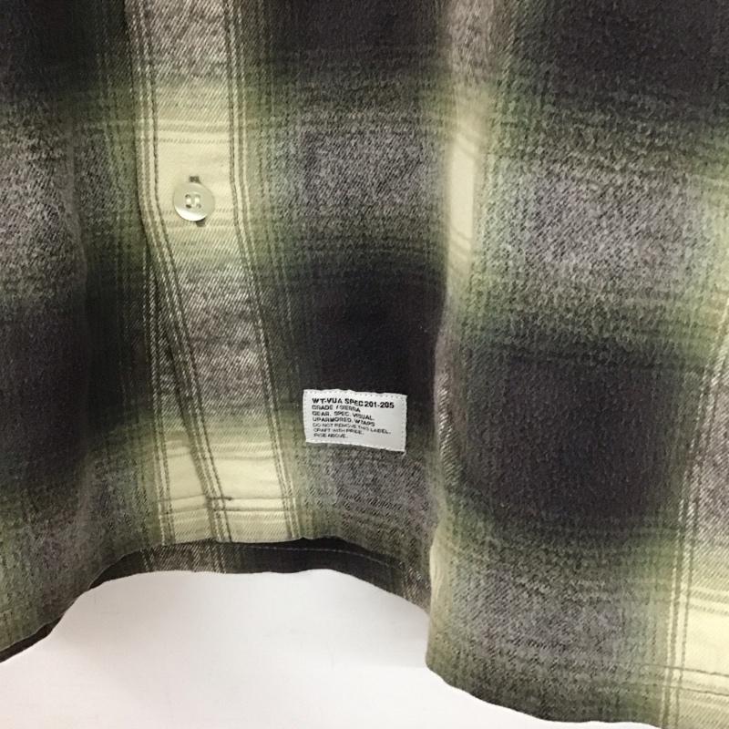 ダブルタップス WTAPS シャツ、ブラウス 長袖 長袖シャツ チェックシャツ カラーシャツ チェック マルチカラー / マルチカラー /  メンズ USED 古着 中古 10146844