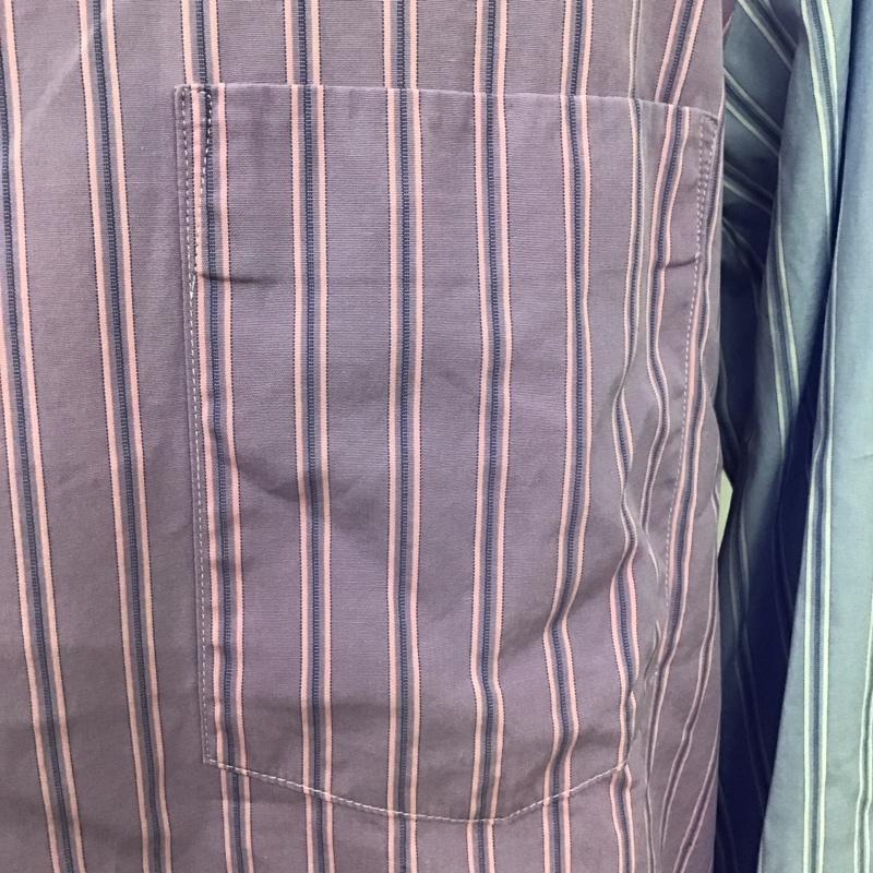 コムデギャルソンオム COMME des GARCONS HOMME シャツ、ブラウス 長袖 長袖シャツ カジュアルシャツ カラーシャツ ストライプシャツ L ストライプ マルチカラー / マルチカラー /  メンズ USED 古着 中古 10110207