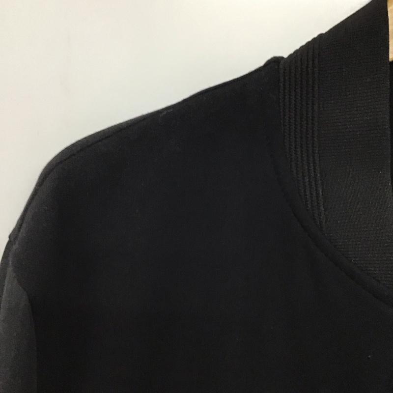ザラ ZARA ジャケット、上着 ジャンパー、ブルゾン M 無地 黒 / ブラック /  メンズ USED 古着 中古 10145038