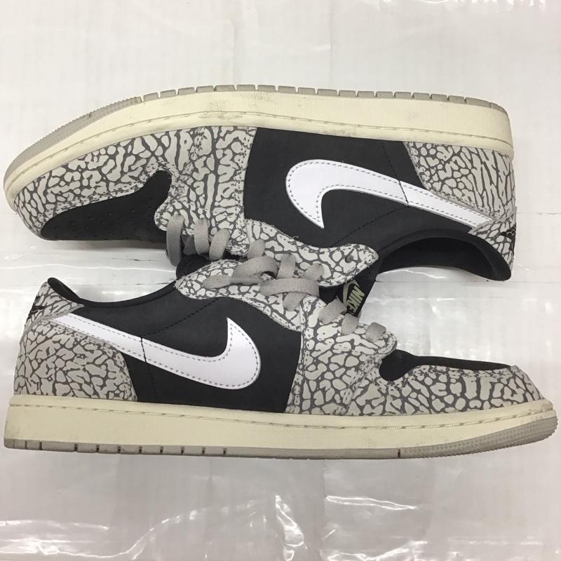 ナイキ NIKE スニーカー スニーカー CZ0790 001 AIR JORDAN 1 LOW OG 29cm 箱有 29.0cm ロゴ、文字 黒 / ブラック / X 灰 / グレー /  メンズ USED 古着 中古 10113420
