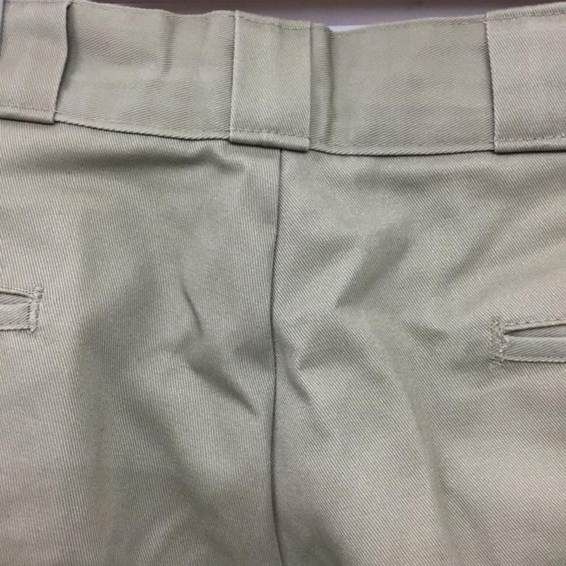 ディッキーズ Dickies パンツ ショートパンツ P387192 Original Fit 874 ワークパンツ 無地 ベージュ / ベージュ /  メンズ USED 古着 中古 10115646
