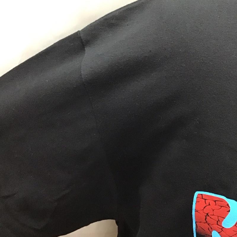 ハング HANG Tシャツ 半袖 プリント 黒 / ブラック /  メンズ USED 古着 中古 10111826