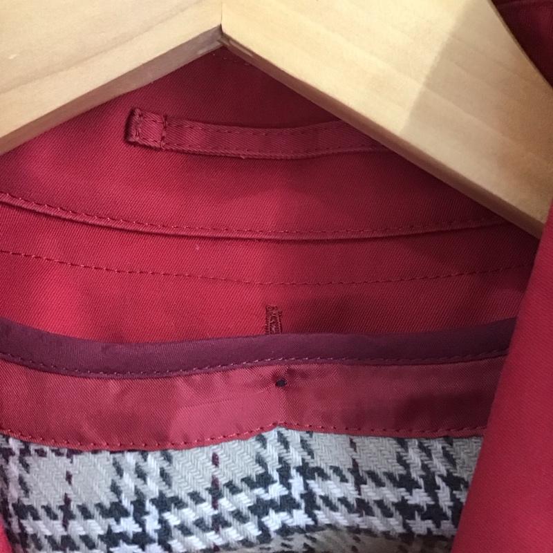 バーバリーブルーレーベル BURBERRY BLUE LABEL コート コート一般 38 無地 赤 / レッド /  レディース USED 古着 中古 10139917