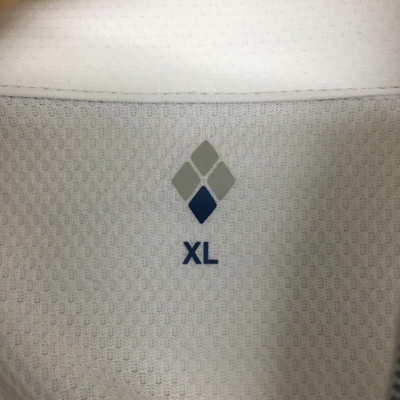 モンベル mont-bell シャツ、ブラウス 半袖 1104928 アウトドア シャツ XL 無地 X ロゴ、文字 白 / ホワイト /  メンズ USED 古着 中古 10135466