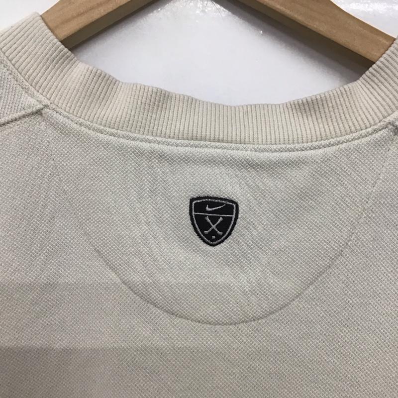 ナイキ NIKE ベスト ベスト プルオーバーニットベスト Vネック XL ロゴ、文字 灰 / グレー /  メンズ USED 古着 中古 10141850