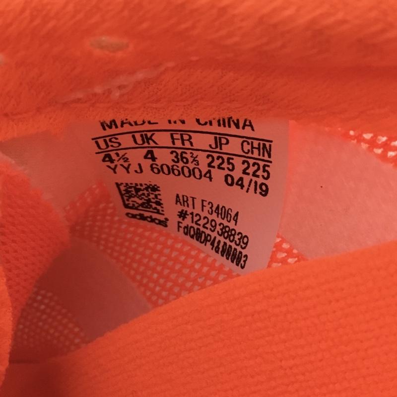 アディダス adidas スニーカー スニーカー F34064 adizero rc ランニングシューズ 22.5cm 箱有 22.5cm ロゴ、文字 白 / ホワイト / X 橙 / オレンジ / X 黒 / ブラック /  レディース USED 古着 中古 10147905