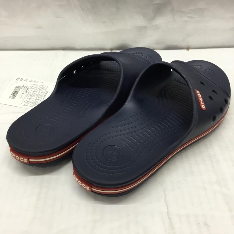 クロックス crocs サンダル サンダル クロックバンド スライド 25.0cm 無地 紺 / ネイビー /  メンズ USED 古着 中古 10119367