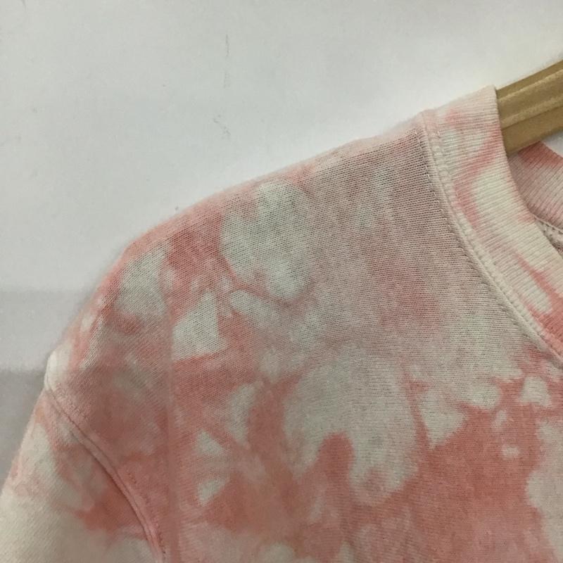 チャンピオン Champion Tシャツ 半袖 c3-p323 半袖カットソー プリントTシャツ S ロゴ、文字 白 / ホワイト / X 桃 / ピンク /  メンズ USED 古着 中古 10138897