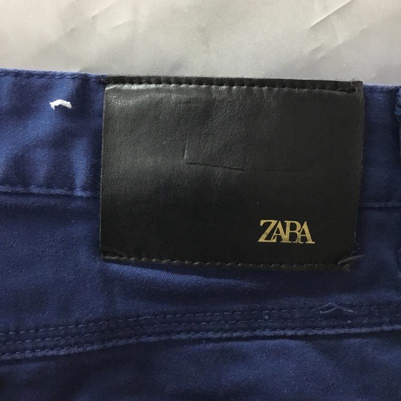 ザラ ZARA パンツ デニム、ジーンズ カラーパンツ スリムパンツ カジュアルパンツ ストレッチパンツ 40 無地 紺 / ネイビー /  メンズ USED 古着 中古 10114890