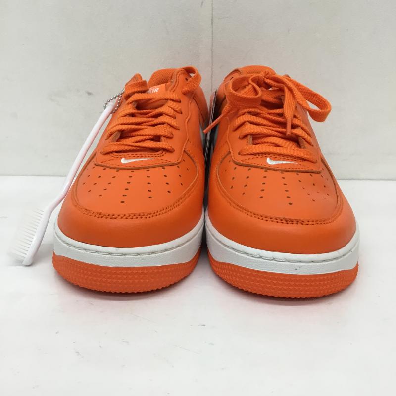 ナイキ NIKE スニーカー スニーカー FJ1044-800 AIR FORCE 1 LOW RETRO 28.0cm ロゴ、文字 橙 / オレンジ /  メンズ USED 古着 中古 10133944
