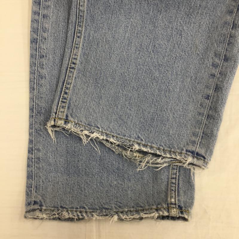 アズールバイマウジー AZUL BY MOUSSY パンツ デニム、ジーンズ 26インチ ダメージ加工 水色 / ライトブルー /  レディース USED 古着 中古 10143883